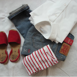 white occasion shirt